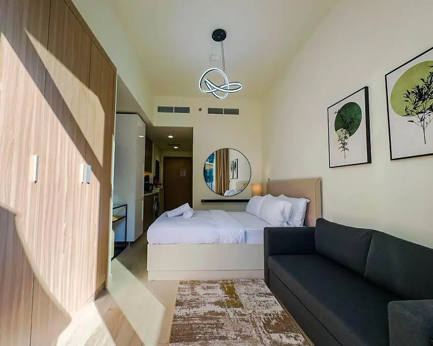 דובאי Naseem Elegant Studio Escape In Al Merkadh