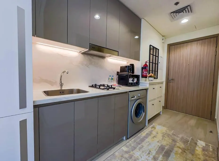 דובאי Naseem Elegant Studio Escape In Al Merkadh 0*,